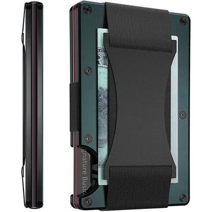 Minimalist Men Slim Wallet-Rfid Shielded