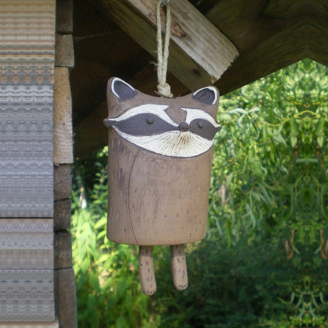 Vintage Animal Bell Wind Chimes