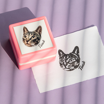 Custom Pet Portrait Stamper