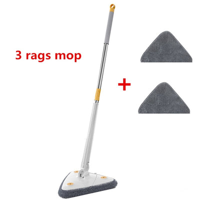 Extended 360 Twist Triangle Mop