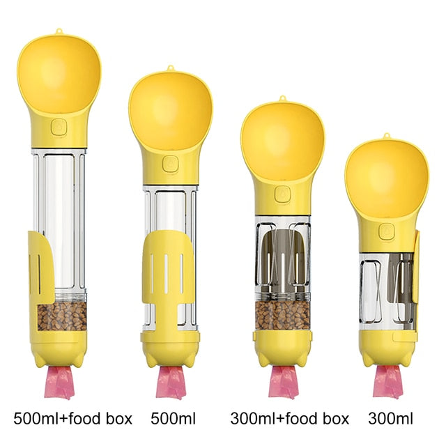 Travel Pet Drinker and Poop Dispenser