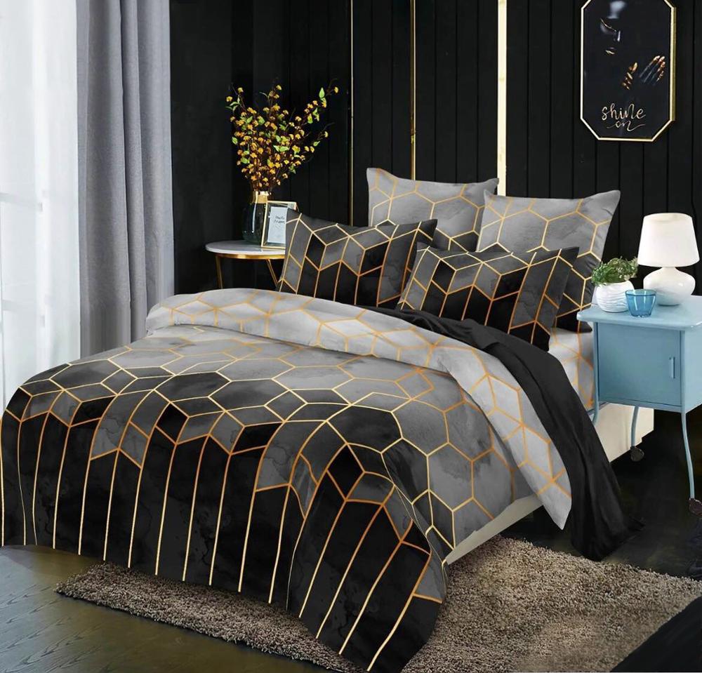 Geometry Comforter Bedding Set