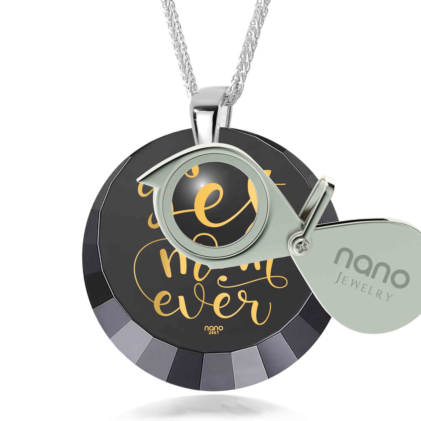 Best Mom Silver Necklace