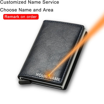 Rfid Card Holder Men Wallets