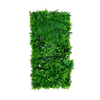 Artificial White Oasis Living Wall Garden 28SQ FT UV Resistant