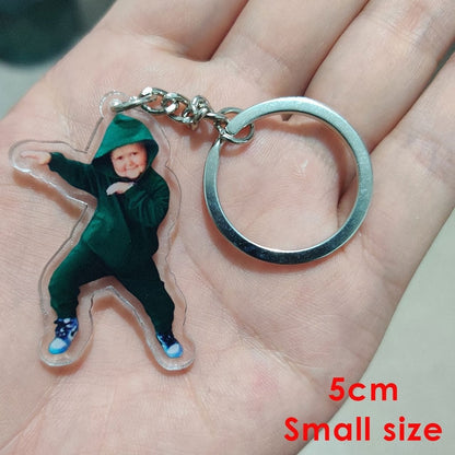 Acrylic Hasbulla Figure Keychain