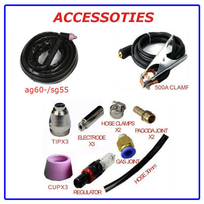 Plasmargon Air Plasma Cutter For Metal PLC 65X DC Inverter IGBT 110/220v CNC Plasma Cutting Equipment for home decoration
