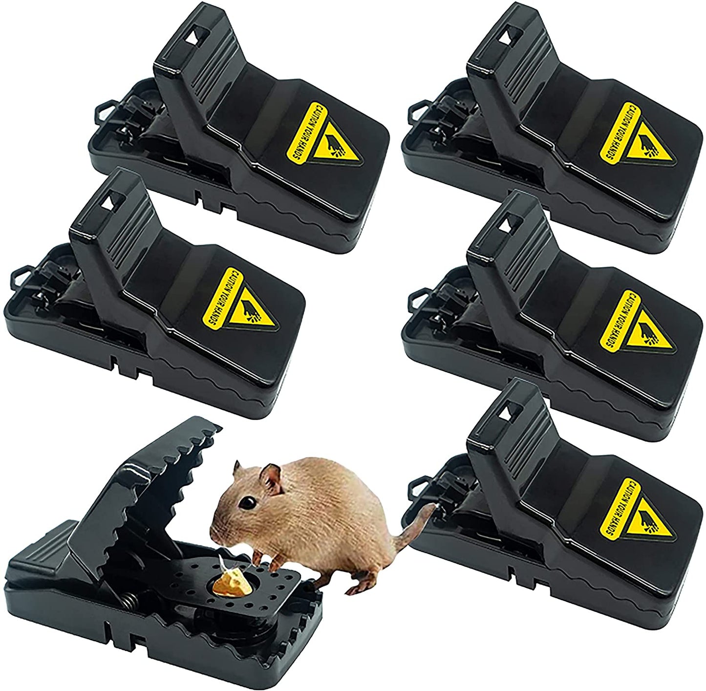 6pcs Reusable Mouse Traps