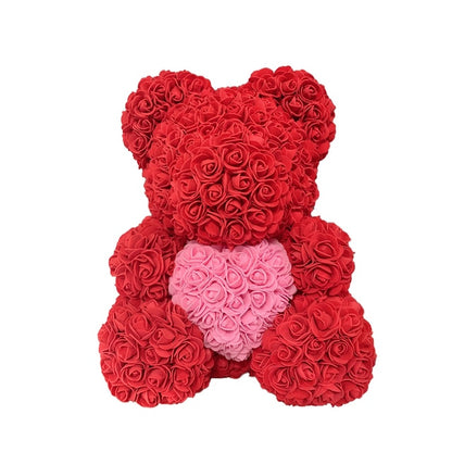 Flower Rose Bear