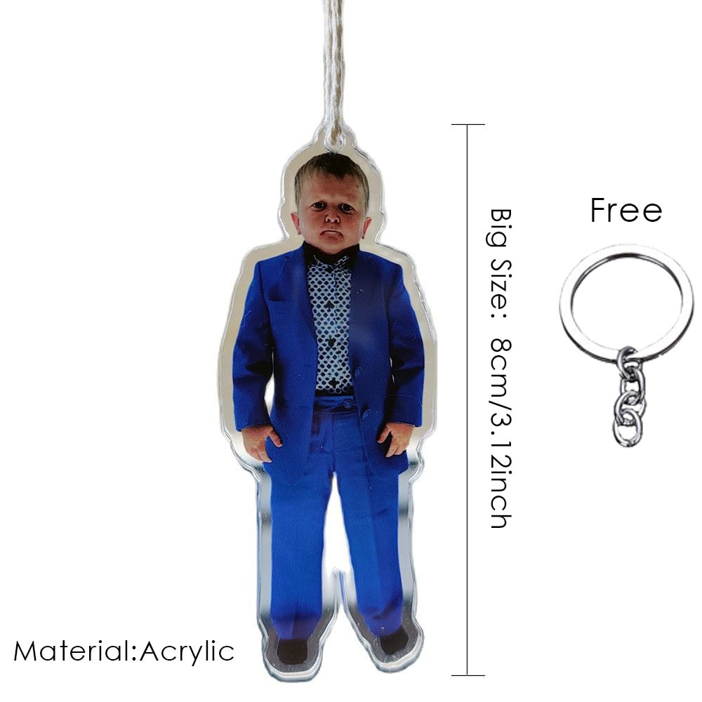 Acrylic Hasbulla Figure Keychain