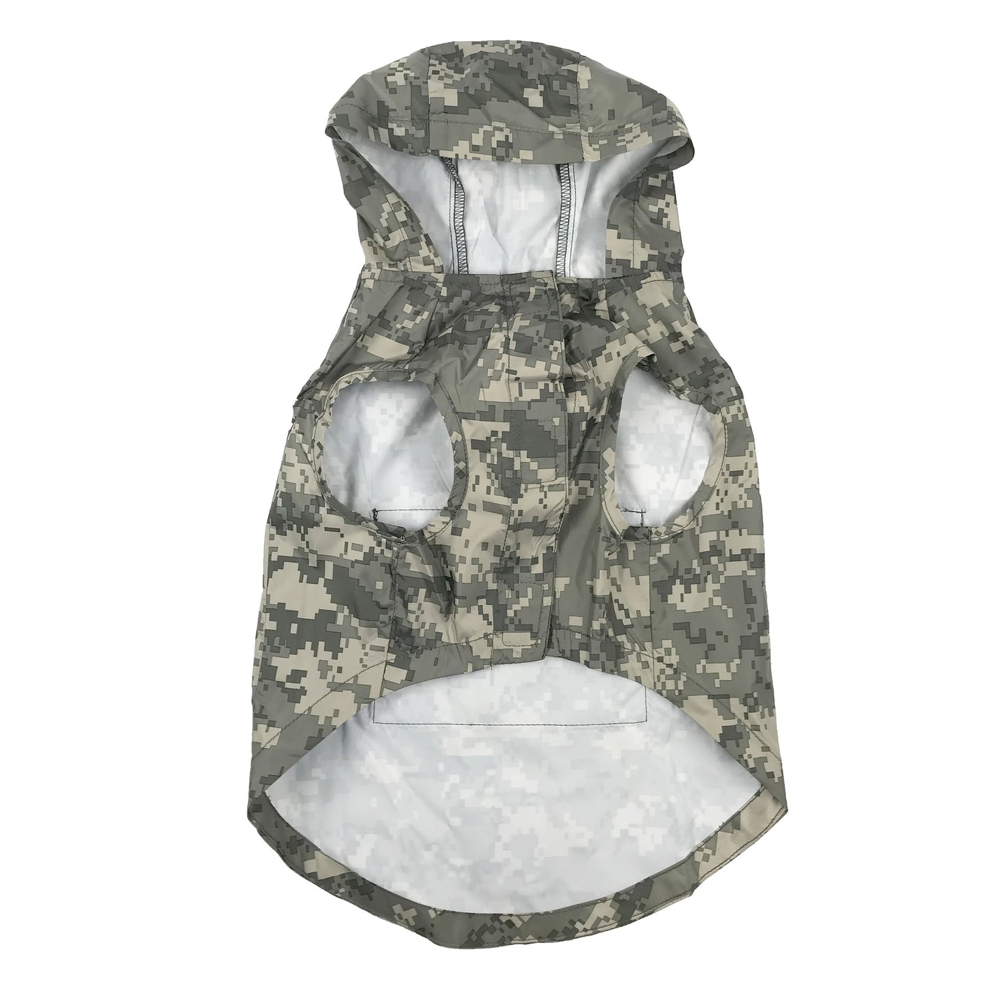 Camo Packable Dog Raincoat