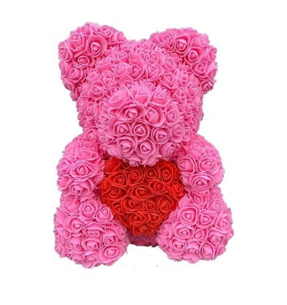 Flower Rose Bear